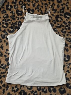 Gaze White Tank